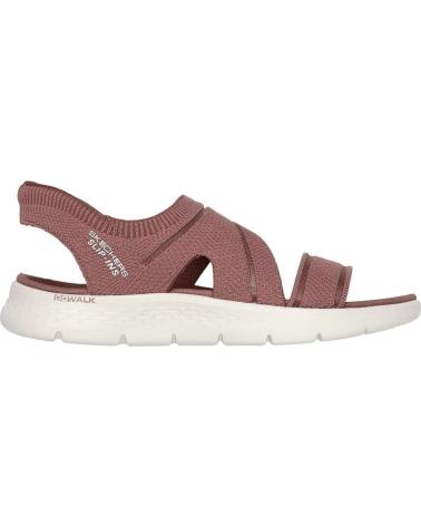 SKECHERS SLIP-INS GO WALK FLEX SANDAL ENTICING MARRON