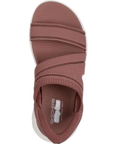 SKECHERS SLIP-INS GO WALK FLEX SANDAL ENTICING MARRON