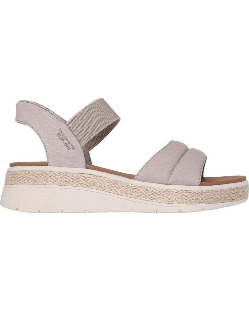 SKECHERS SLIP-INS BOBS SUN RAY TAUPE