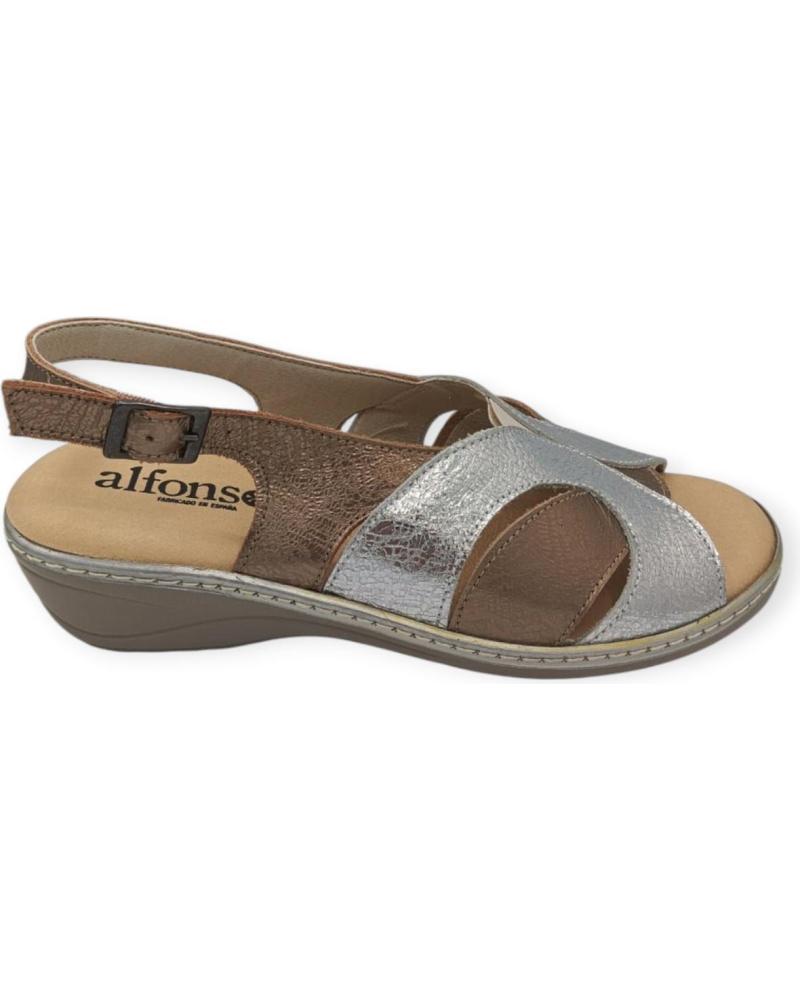 ROAL SANDALIA PIEL COBRE ALFONSO 3040 VARIOS COLORES