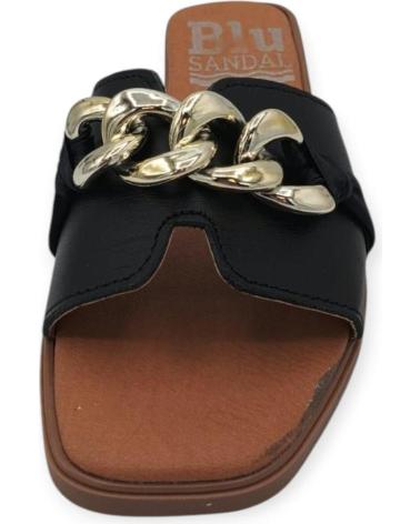 BLUSANDAL SANDALIA PIEL NEGRA 2208 VARIOS COLORES