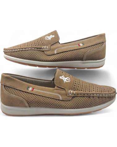 TIMBOS MOCASIN COMODO DE HOMBRE CAMEL 131530 MARRóN