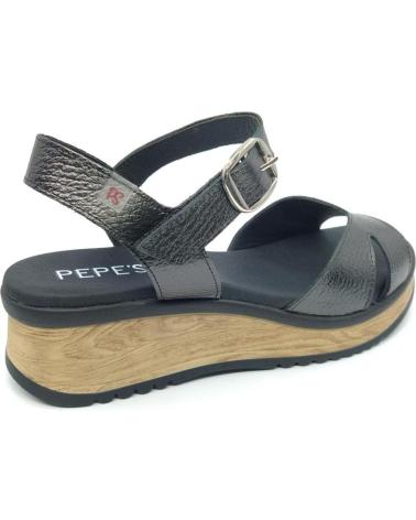 Sandali per Donna PEPE MENARGUES SANDALIA PEPE SAENZ 11165 PLOMO METáLICO