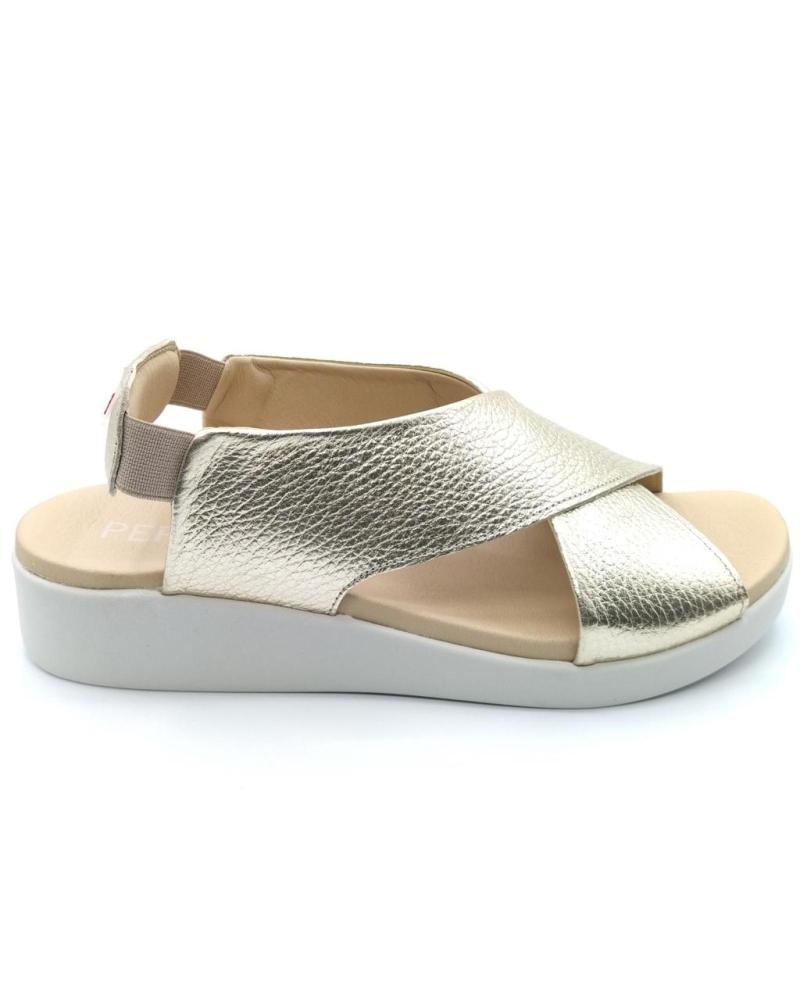 Sandales pour Femme PEPE MENARGUES SANDALIA PEPE SAENZ 10503 PLATINO METáLICO