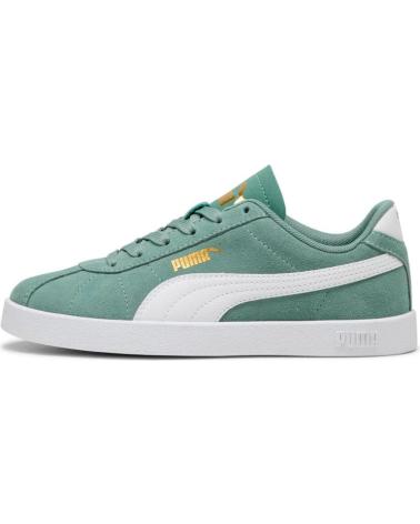 PUMA CLUB II JR 398886-06 BLANCO VERDE