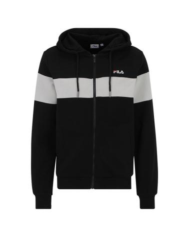 FILA SUDADERA CHAQUETA HOMBRE SURUK FAM0721 83425 NEGRO