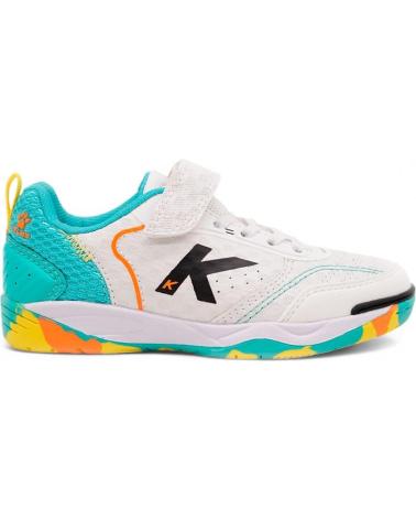 CHAUSSURES KELME GOLEIRO KIDS ELASTIC BLANCHES BLANCO