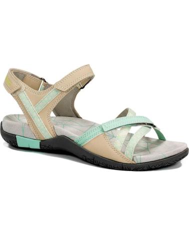 CHIRUCA SANDALIAS VALENCIA EN BEIGE PARA MUJER MULTICOLOR