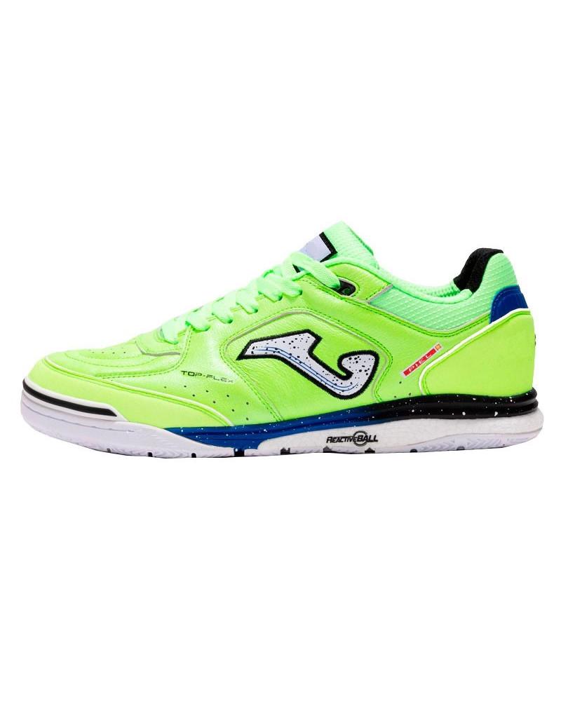 JOMA TOP FLEX REBOUND 2511 FUTSAL-SCHUHE NEONGRÜN VERDE