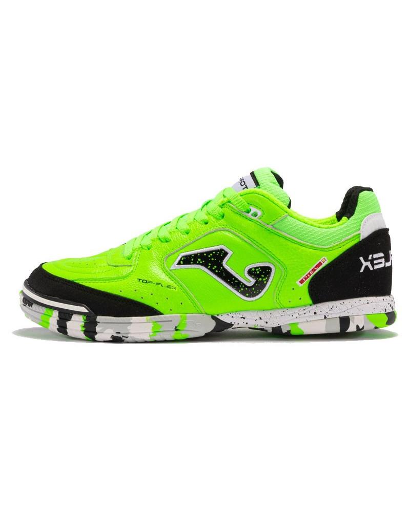 JOMA HALLENFUSSBALLSCHUHE TOP FLEX 2411 GRÜN VERDE