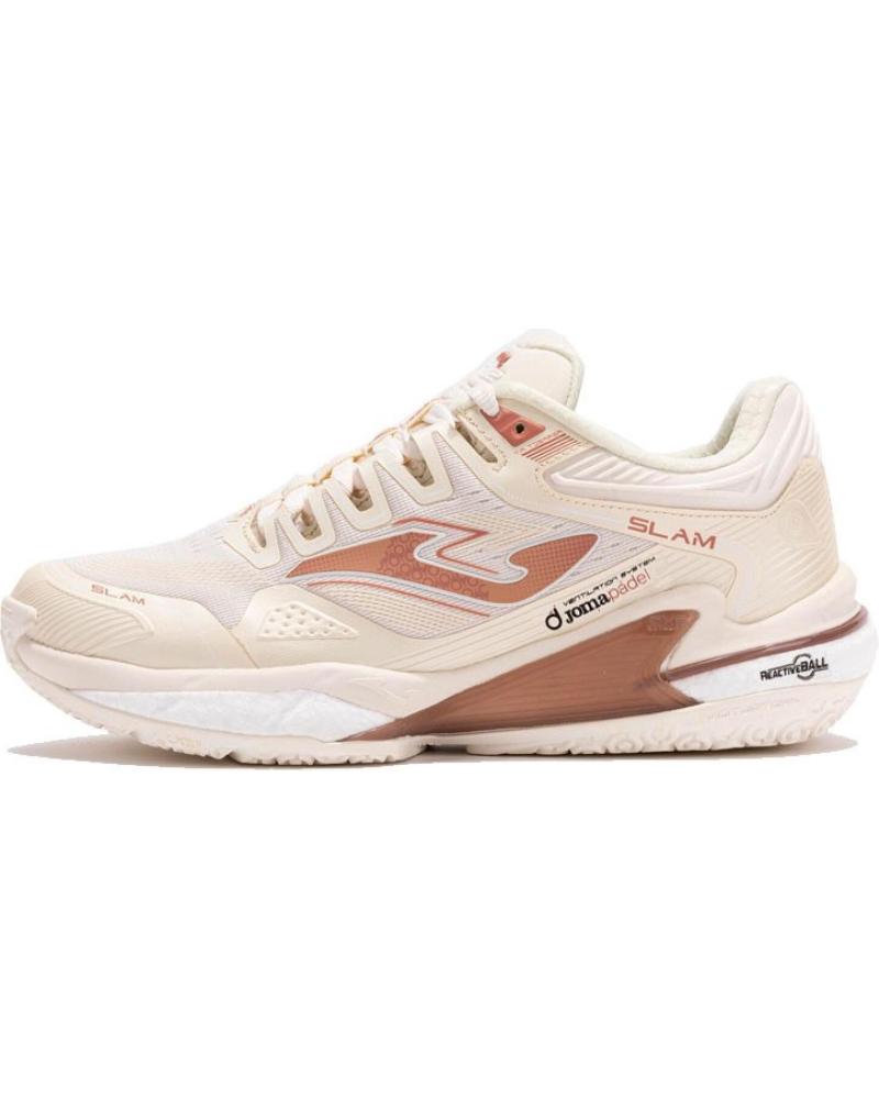 Scarpe sport per Donna JOMA ZAPATILLAS PADEL MUJER SLAM LADY 2423 BEIGE