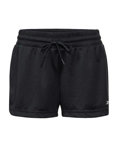 REEBOK PANTALON MUJER WOR KNIT POLY SHORT GI6856 NEGRO