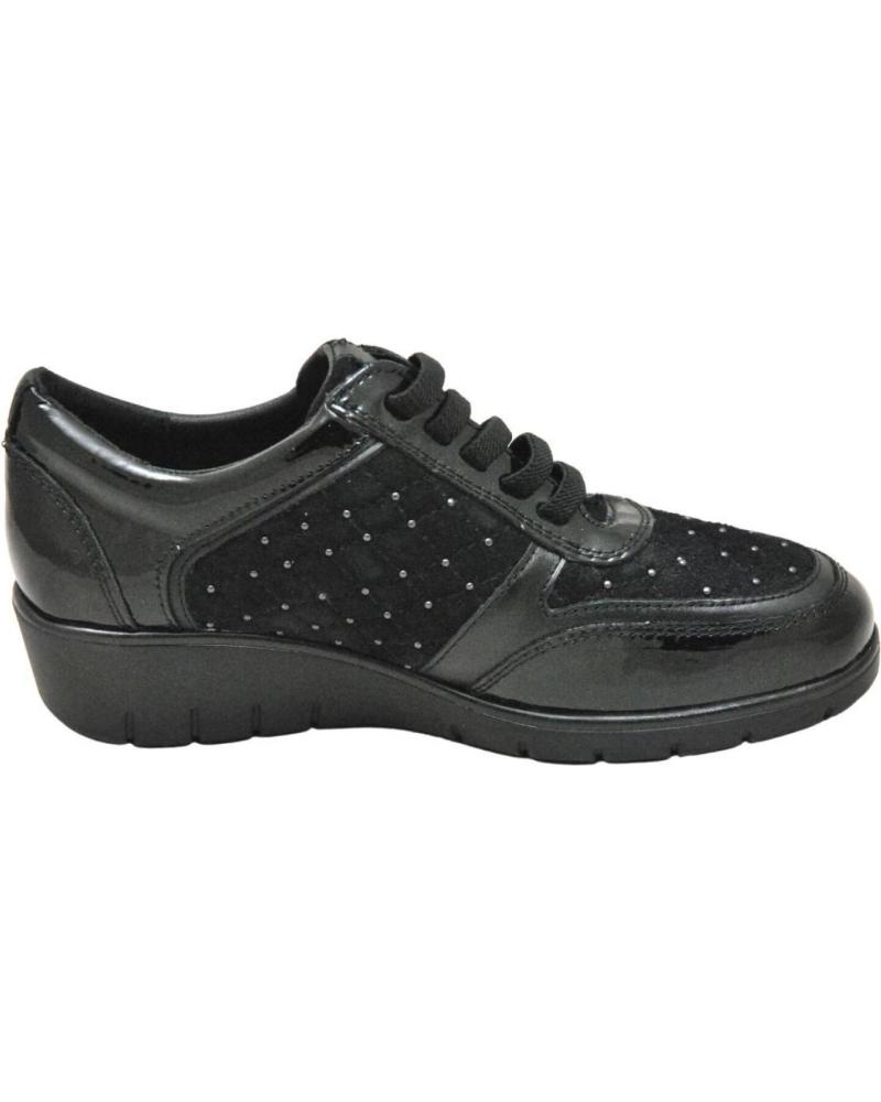 Scarpe per Donna D`CUTILLAS DOCTOR CUTILLAS - DEPORTIVO CORDONES PLANTILLA EXTRAIBLE PA NEGRO