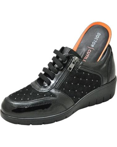 Scarpe per Donna D`CUTILLAS DOCTOR CUTILLAS - DEPORTIVO CORDONES PLANTILLA EXTRAIBLE PA NEGRO