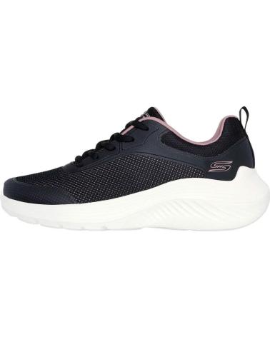SKECHERS ZAPATILLA MUJER BOBS SQUAD 117681 BLK NEGRO