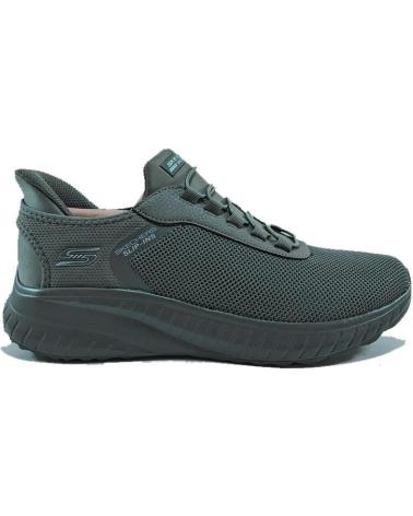 SKECHERS ZAPATILLA HOMBRE BOBS SQUAD CHAOS 118303-OLV VERDE