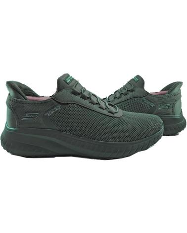 SKECHERS ZAPATILLA HOMBRE BOBS SQUAD CHAOS 118303-OLV VERDE