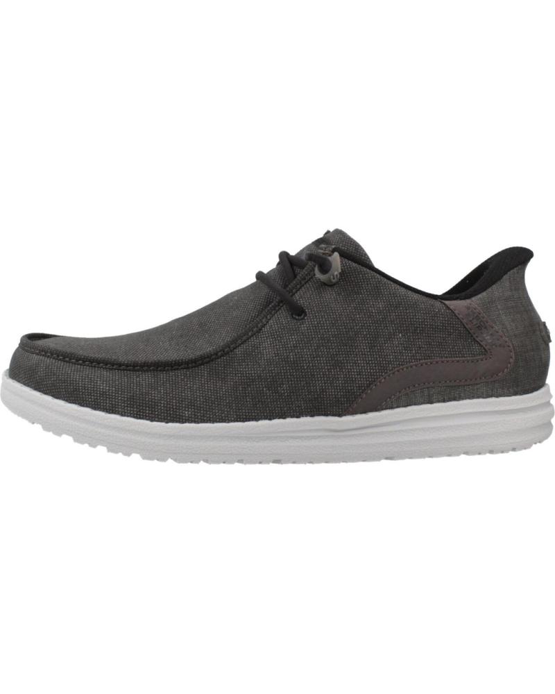 SKECHERS ZAPATILLAS HOMBRE MODELO SLIP-INS MELSON COLOR GRIS BKGY