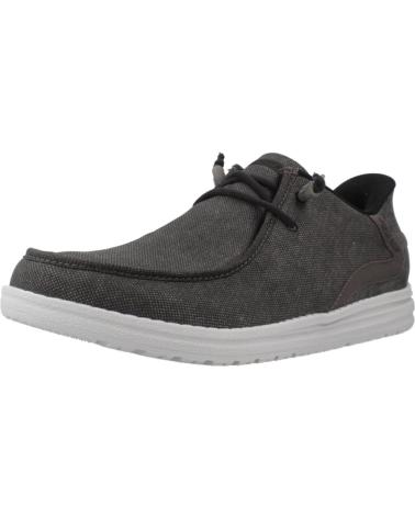 SKECHERS ZAPATILLAS HOMBRE MODELO SLIP-INS MELSON COLOR GRIS BKGY