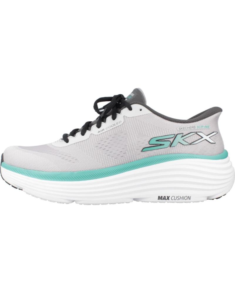 SKECHERS ZAPATILLAS HOMBRE MODELO MAX CUSHIONING END COLOR GRIS LTGY