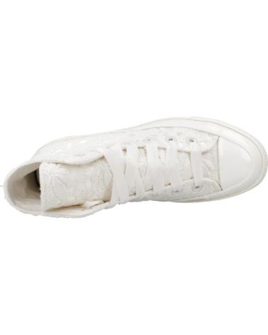 CONVERSE ZAPATILLAS MUJER MODELO CHUCK 70 CROCHETED SATIN COLOR BLANC WHITE