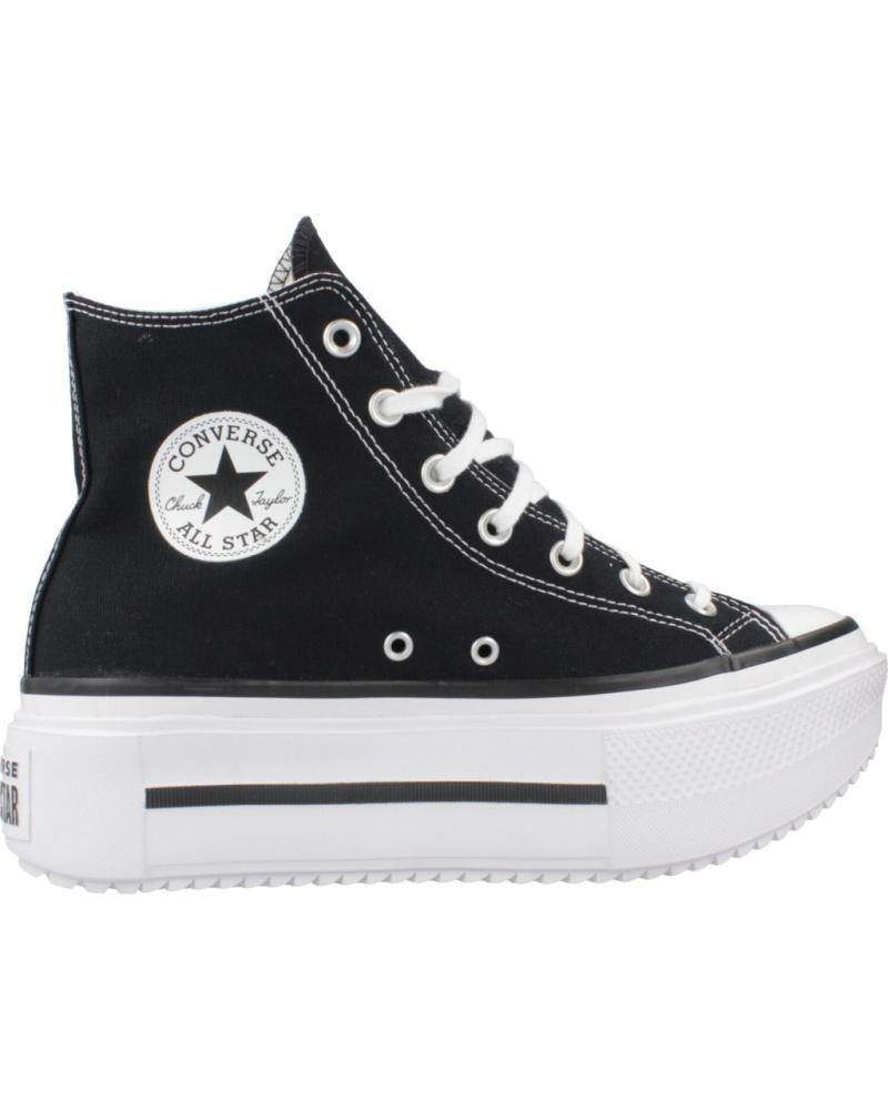 CONVERSE ZAPATILLAS HOMBRE MODELO CHUCK TAYLOR ALL STAR LIFT DOUBLE S BLACK