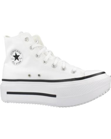 CONVERSE ZAPATILLAS MUJER MODELO CHUCK TAYLOR ALL STAR LIFT DOUBLE ST WHITE