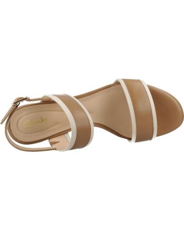 CLARKS SANDALIAS MUJER MODELO EZORIA SLING COLOR MARRON LGHTAN