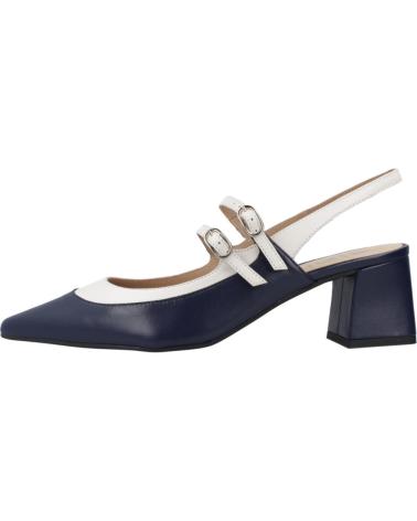 DIBIA ZAPATO SALÓN DIBIA 14080D BICOLOR AZLBLANC