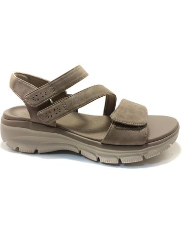 SKECHERS BAYSHORE ALL DAY CHIC TAUPE