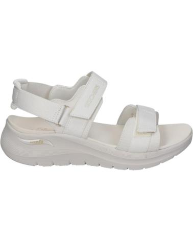 SKECHERS SANDALIAS ARCH FIT 2 0 GO GETTER OFF 119465-OFWT SAND BLANCO