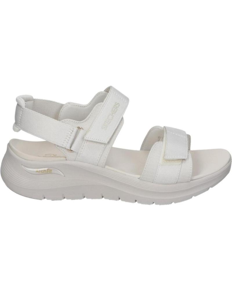 SKECHERS SANDALIAS ARCH FIT 2 0 GO GETTER OFF 119465-OFWT SAND BLANCO
