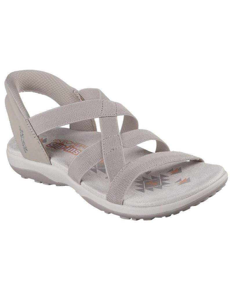 SKECHERS 163460 SANDALIAS DE MUJER SLIP INS TAUPE