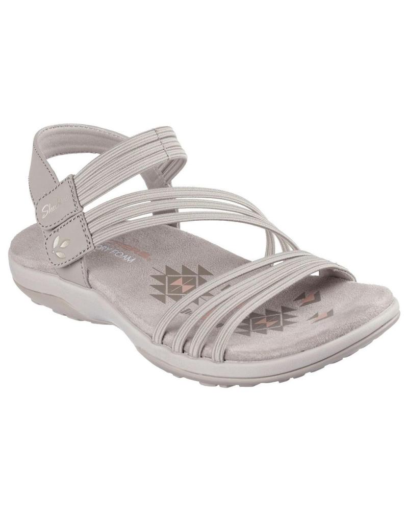 SKECHERS 163573 SANDALIAS DE MUJER TAUPE