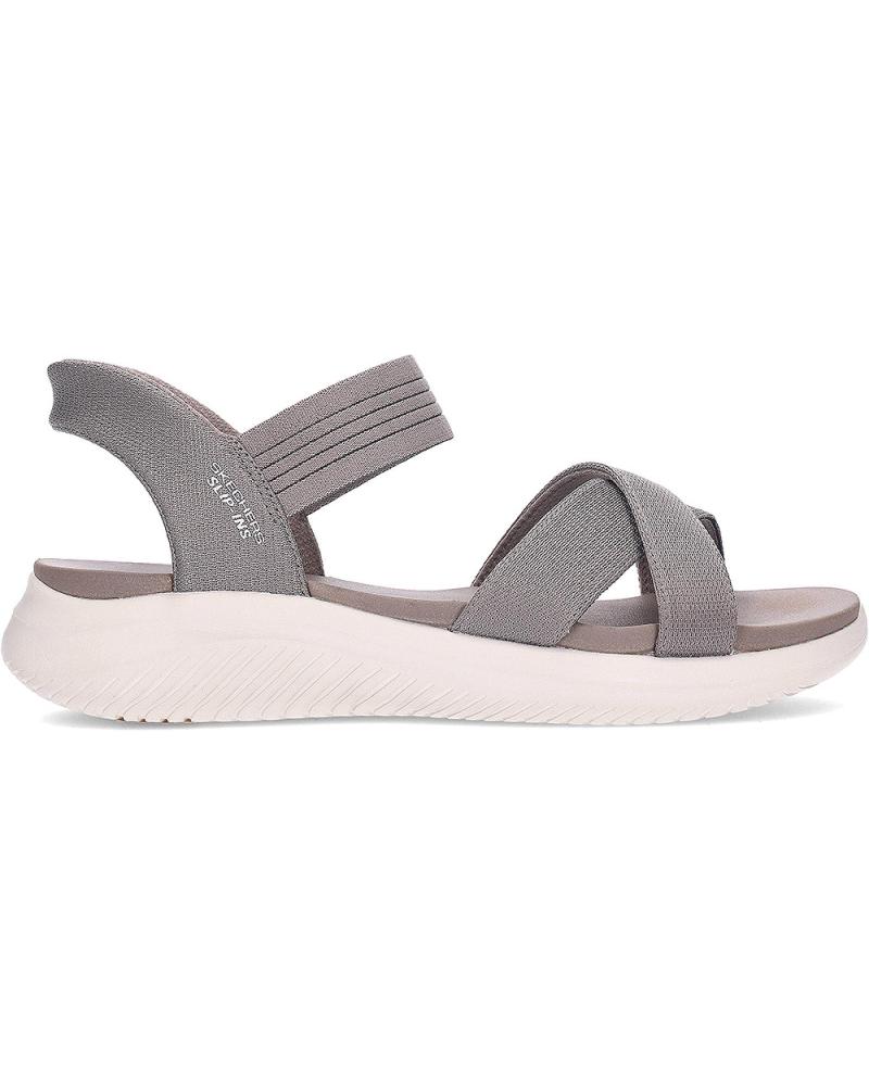 SKECHERS SANDALIAS ULTRA FLEX NEVER BETTER 119975 DARKTAUPE