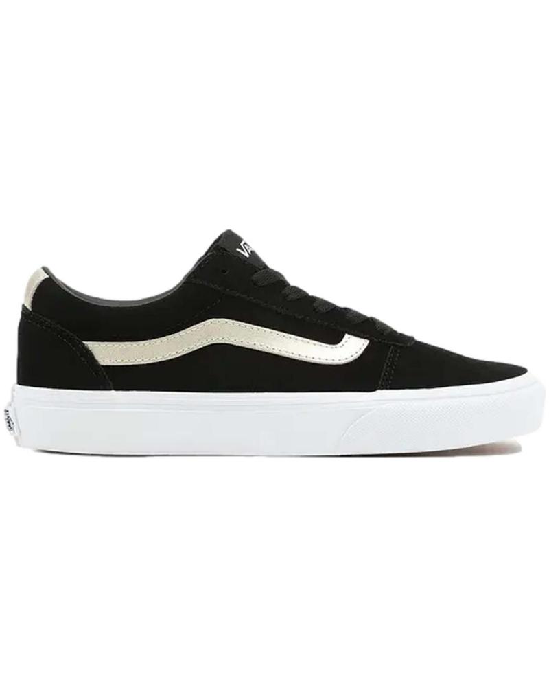 Esportes  VANS OFF THE WALL  de Mulher e Menina e Menino ZAPATILLAS VANS WARD SUEDE METALLIC NEG  MULTI