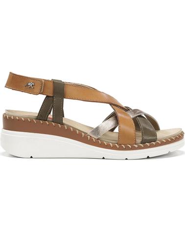 FLUCHOS SANDALIA LEZA F2135 HABANA DORE CUERO