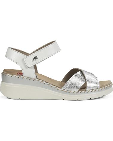 FLUCHOS SANDALIA PARA MUJER F2139 LEZA PLATA