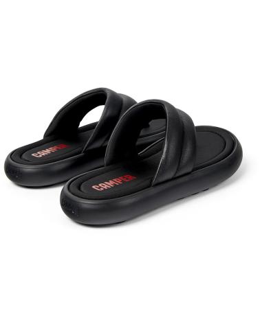 CAMPER CHANCLAS DE PIEL PELOTAS FLOTA K201607 NEGRO001