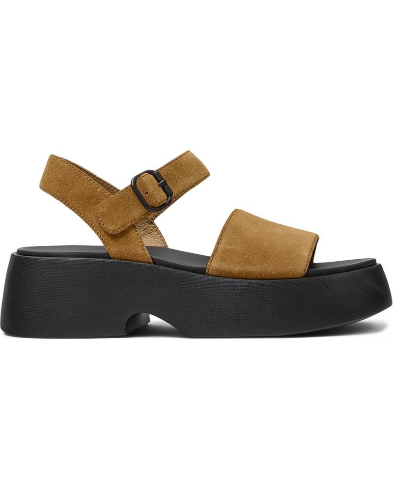 CAMPER SANDALIAS CON PLATAFORMA TASHA K201659 MARRON010
