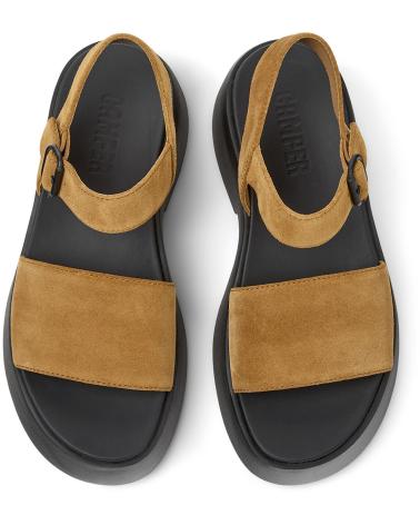 CAMPER SANDALIAS CON PLATAFORMA TASHA K201659 MARRON010