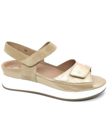 Sandálias de Mulher PIESANTO SANDALIA 250422 CHAMPAN - BEIGE GOLD