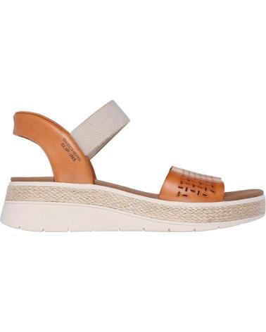 SKECHERS SLIP-INS BOBS SUN RAY MARRON CAMEL