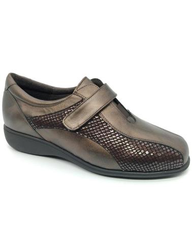 D`CUTILLAS ZAPATO CON VELCRO DOCTOR CUTILLAS 53521 MARRON MARRóN