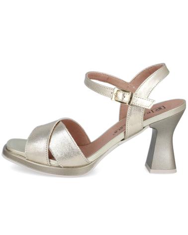 PITILLOS 10540 SANDALIAS DE TACON MUJER ORO