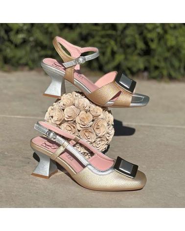 L&R SHOES ROSA AMADA 494J242M ZAPATO TACON DESTAL ORO