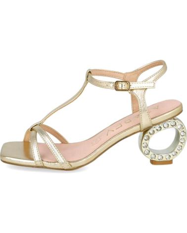 AZAREY 531J303 SANDALIAS DORADAS DE TAC ORO