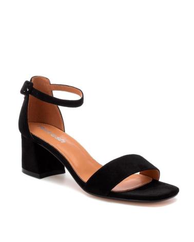 REFRESH 172584 SANDALIAS DE TACON MEDIO NEGRO