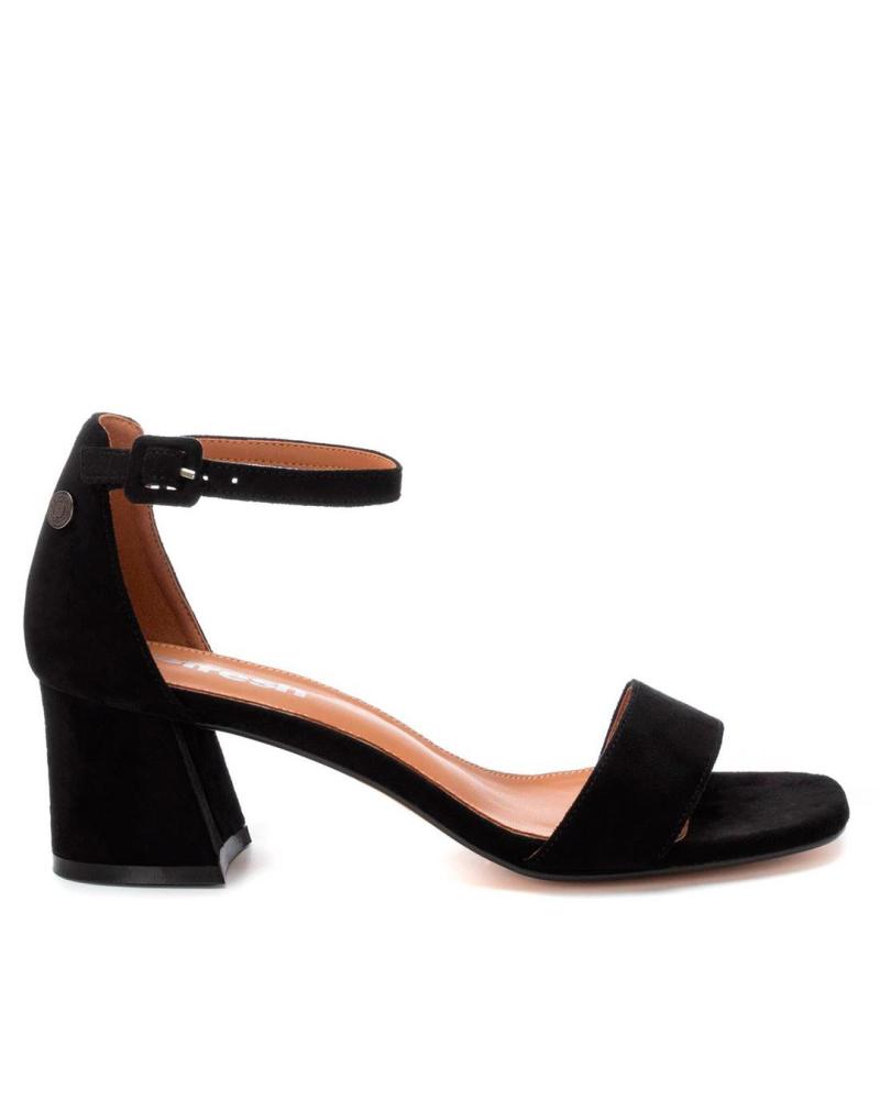 REFRESH 172584 SANDALIAS DE TACON MEDIO NEGRO