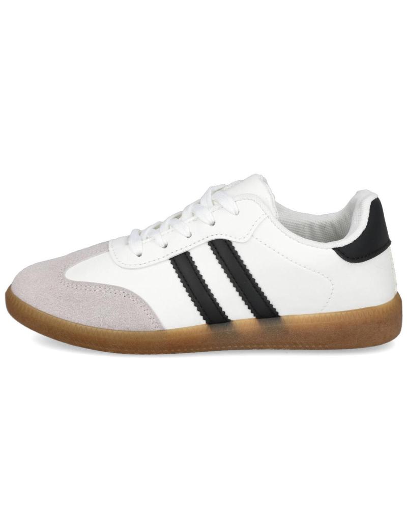 L&R SHOES LR SHOES LA-79 ZAPATILLAS CASUAL DE MU BLANCO-NEGRO